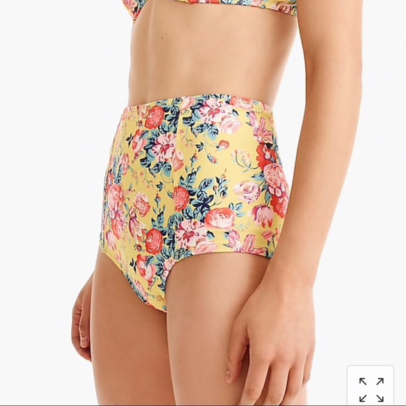 J. Crew Other - J. Crew Liberty Magical Bouquet Bikini Bottom M